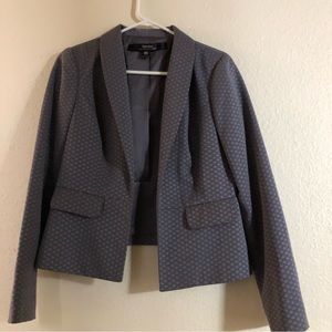 Kensie Gray Lightweight Work Blazer Jacket